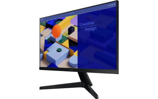 Écran 27" Samsung LS27C314EAUXEN - HDMI/VGA