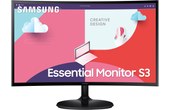 Écran Incurvé 27" Samsung LS27C364EAUXEN - HDMI/VGA