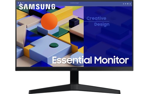 Écran 27" Samsung LS27C314EAUXEN - HDMI/VGA