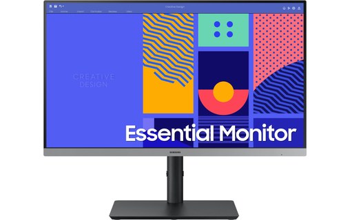 Écran Gaming 24" Samsung LS24C432GAUXEN - HDMI/DisplayPort/VGA
