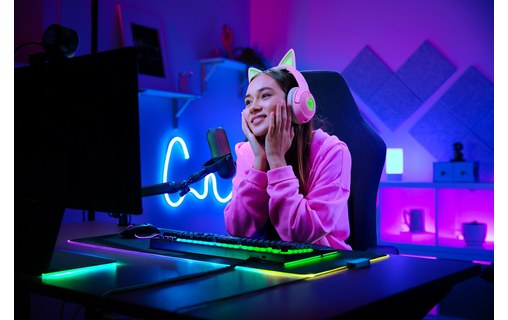 Micro Gaming Razer Seiren V3 Chroma Noir - USB-C