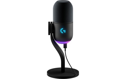 Micro Streaming Logitech Yeti GX Noir - USB