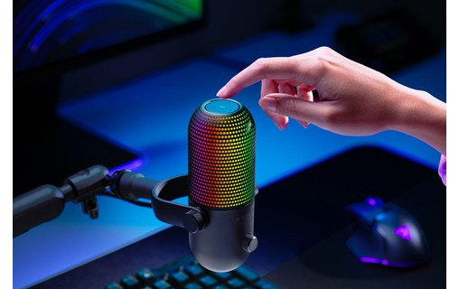 Micro Gaming Razer Seiren V3 Chroma Noir - USB-C