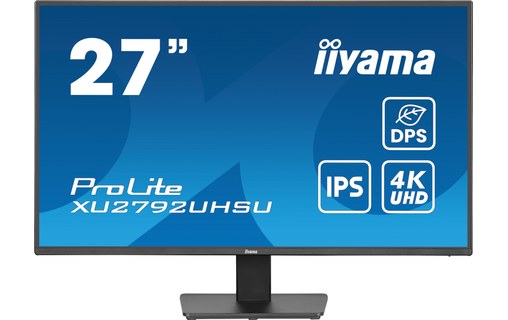Écran 27" iiyama ProLite XU2792UHSU-B6 - 4K
