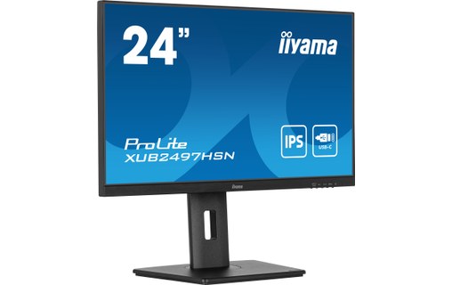 Écran 23,8" iiyama ProLite XUB2497HSN-B2 - USB-C