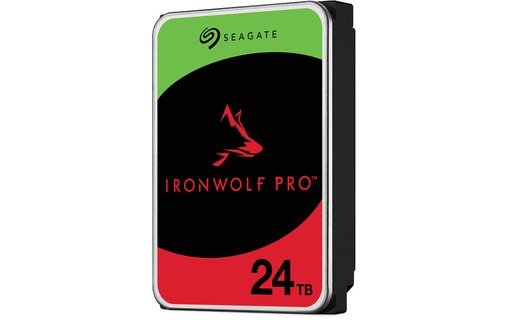 Seagate IronWolf Pro 24 To - Disque dur 7200 tr/min pour NAS - ST24000NT002