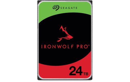 Seagate IronWolf Pro 24 To - Disque dur 7200 tr/min pour NAS - ST24000NT002