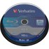 Média BD-R 25 Go VERBATIM -Pack 10 pcs
