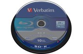 Média BD-R 25 Go VERBATIM -Pack 10 pcs