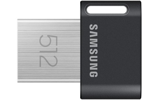 Clé USB Samsung Fit Plus 512 Go - Noir, Métal - USB 3.2