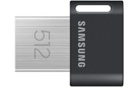 Clé USB Samsung Fit Plus 512 Go - Noir, Métal - USB 3.2