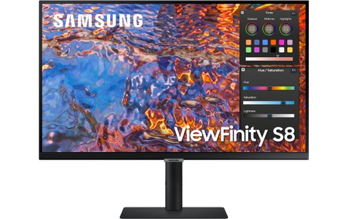 Écran 32" Samsung ViewFinity S8 S80PB - 4K USB-C