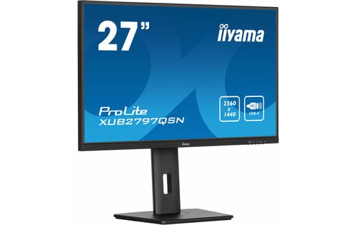 Écran 27" iiyama ProLite XUB2797QSN-B1 - USB-C