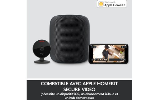 Caméra de surveillance extérieure WiFi - Logitech Circle View