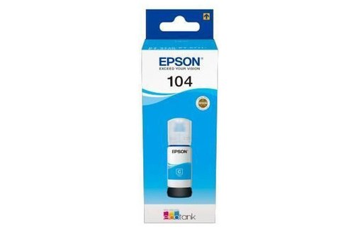 EPSON Kit de Remplissage dEncre Epson EcoTank 104 - Cyan - Jet dencre - 7500 Pag