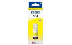 EPSON Kit de Remplissage dEncre Epson EcoTank 104 - Jaune - Jet dencre - 7500 Pa