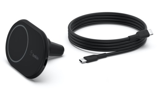 Support voiture MagSafe iPhone/chargeur allume-cigare 60W - Belkin BOOST CHARGE