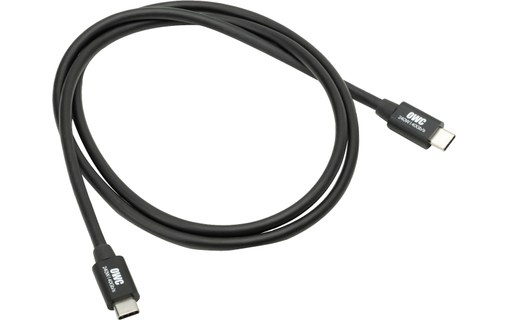 Câble Thunderbolt 4 / USB-C / USB4 - OWC - 40 Gbit/s - 240 W - 1 m - Noir