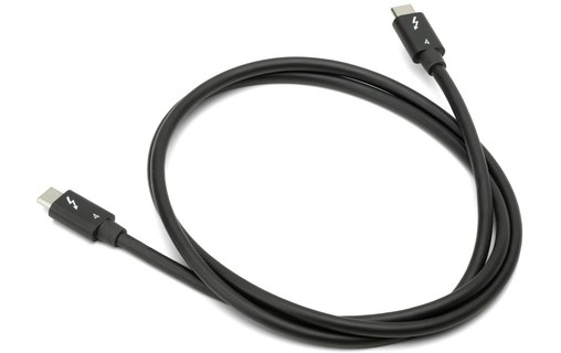 Câble Thunderbolt 4 / USB-C / USB4 - OWC - 40 Gbit/s - 240 W - 1 m - Noir