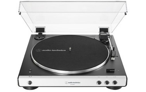 Platine Vinyle Audio-Technica AT-LP60XBT - Blanche, Bluetooth