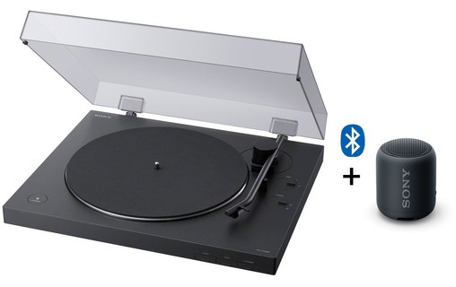 Platine Vinyle Sony PS-LX310BT - Noire, Bluetooth