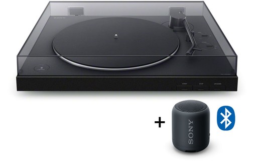 Platine Vinyle Sony PS-LX310BT - Noire, Bluetooth