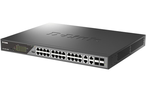 Switch Ethernet D-LINK DSS-200G-28MPP 24 ports - Manageable, PoE, L2