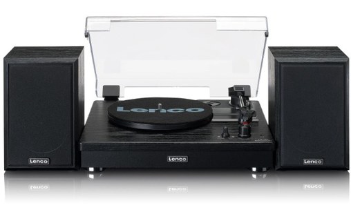 Platine Vinyle LENCO LS-101BK - Noire, Bluetooth