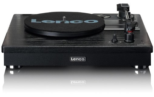 Platine Vinyle LENCO LS-101BK - Noire, Bluetooth