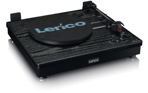 Platine Vinyle LENCO LS-101BK - Noire, Bluetooth