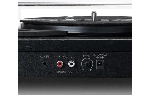 Platine Vinyle LENCO LS-101BK - Noire, Bluetooth