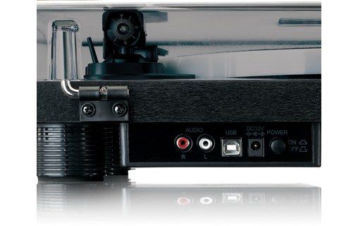Platine Vinyle LENCO LS-50LEDBK - Noire