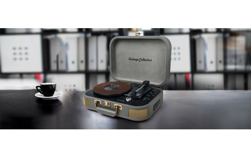 Platine Vinyle MUSE MT-201 GLD - Conforama