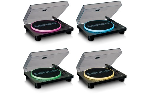 Platine Vinyle LENCO LS-50LEDBK - Noire