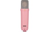 Micro Streaming Rode NT1 Sigature Rose - Mini XLR
