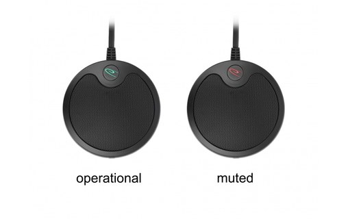 Micro de conférence Delock Noir - USB