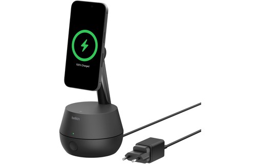 Support auto-tracking & chargeur MagSafe Belkin avec DockKit pour iPhone