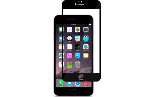 Moshi iVisor XT Noir - Film de protection écran pour iPhone 6 Plus / 6s Plus