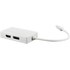 Adaptateur Mini DisplayPort 3-en-1 vers HDMI, DVI et DisplayPort