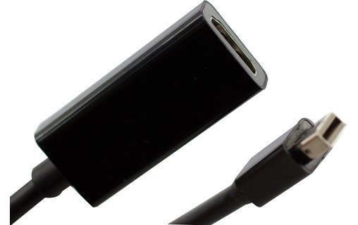 Adaptateur Mini DisplayPort vers HDMI NOIR - 18 cm - Câble HDMI - Macway