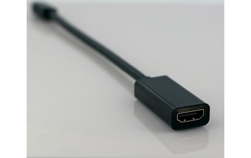 Adaptateur Mini DisplayPort vers HDMI NOIR - 18 cm