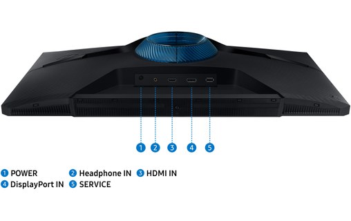 Écran Gaming 27" Samsung Odyssey G3 G30D - 180 Hz