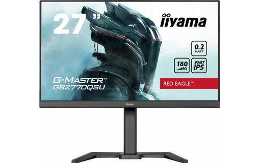 Écran Gaming 27" iiyama G-Master GB2770QSU-B6 - 180 Hz