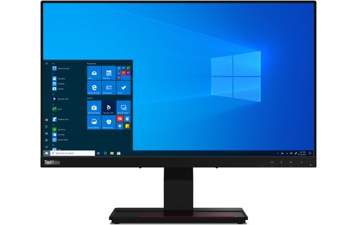 Écran Tactile 23,8" Lenovo ThinkVision T24t-20 - HDMI/DisplayPort - 62C5GAT1EU