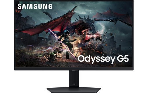 Écran Gaming 27" Samsung Odyssey G5 G50D - 180 Hz