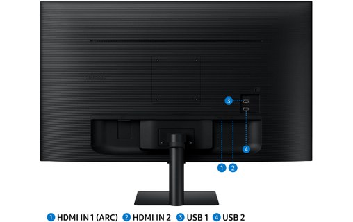 Écran 32" Samsung Smart Monitor M5 M50D