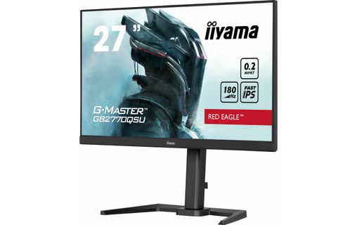 Écran Gaming 27" iiyama G-Master GB2770QSU-B6 - 180 Hz