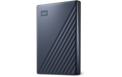 Western Digital My Passport Ultra 5 To Bleu - Disque dur externe 2,5" USB-C