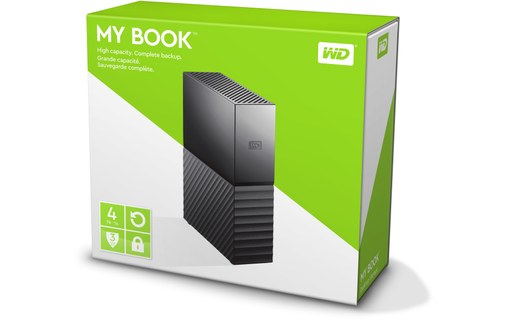 Western Digital My Book 4 To Noir - Disque dur externe