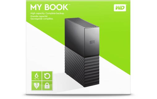 Western Digital My Book 6 To Noir - Disque dur externe